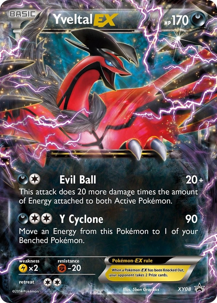 Image for Yveltal EX - XY08 (XY08) (XY Promos) (PR) - Pokemon