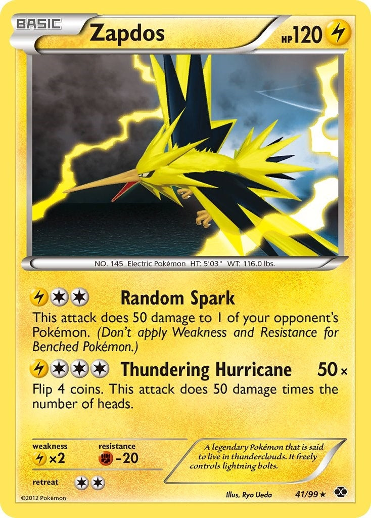 Image for Zapdos (41/99) (Next Destinies) (NXD) - Pokemon