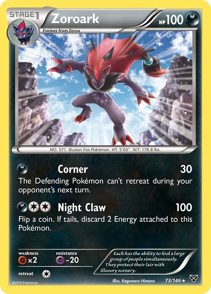 Image for Zoroark (73/146) (XY Base Set) (XY) - Pokemon