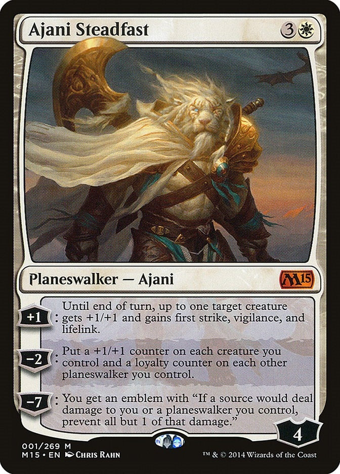 Ajani Steadfast (1) (Magic 2015 (M15))