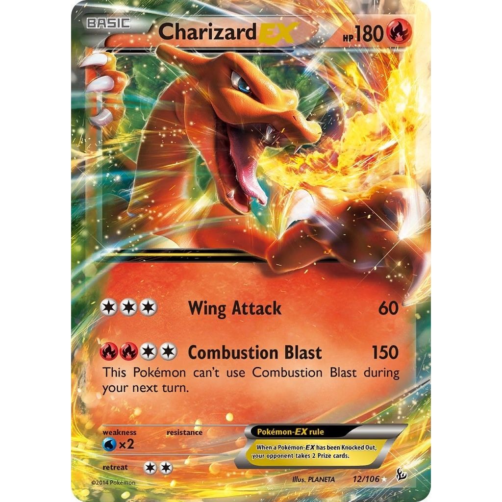 Image for Charizard EX (12) (12/106) (XY - Flashfire) - Pokemon