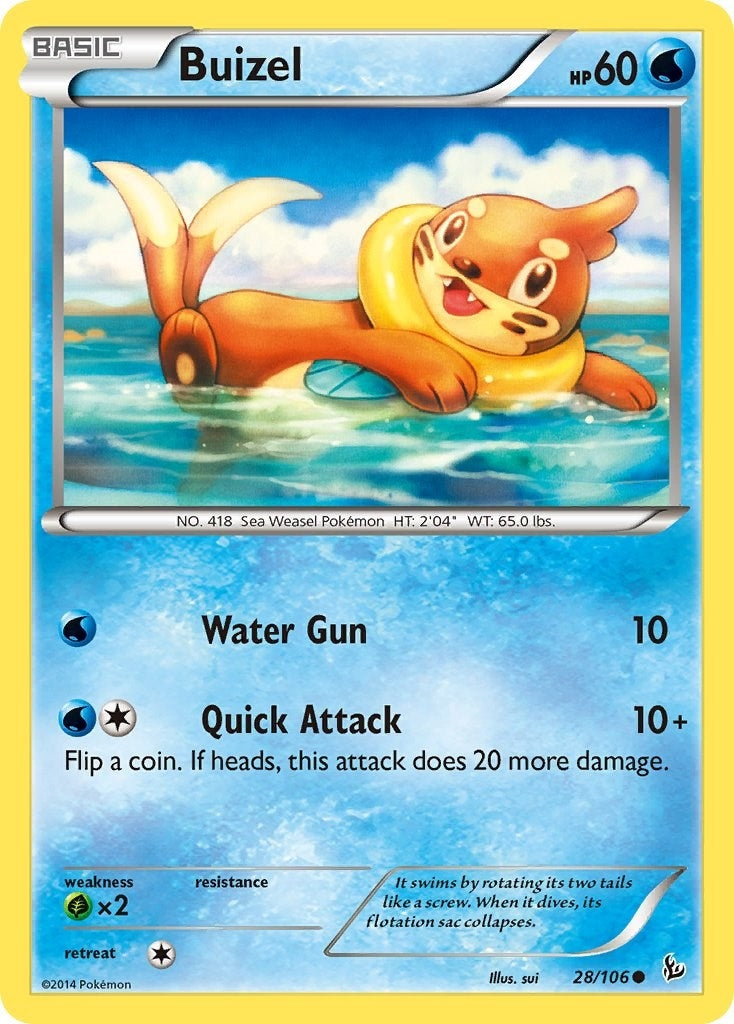 Image for Buizel (28/106) (XY - Flashfire) (FLF) - Pokemon