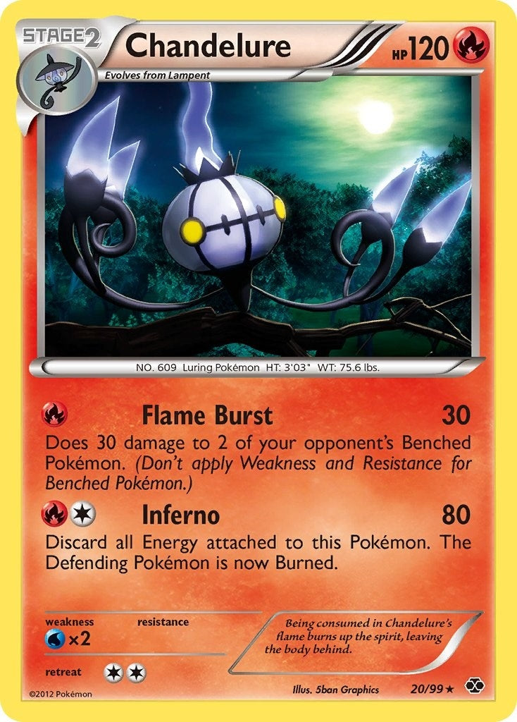 Image for Chandelure (20/99) (Next Destinies) (NXD) - Pokemon