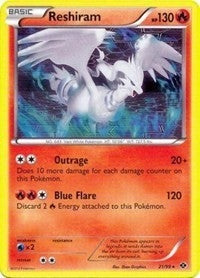 Image for Reshiram - 21/99 (Next Destinies) (021/099) (Deck Exclusives) (PR) - Pokemon