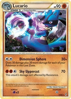 Image for Lucario - 14/95 (Call of Legends) (014/095) (Deck Exclusives) (PR) - Pokemon