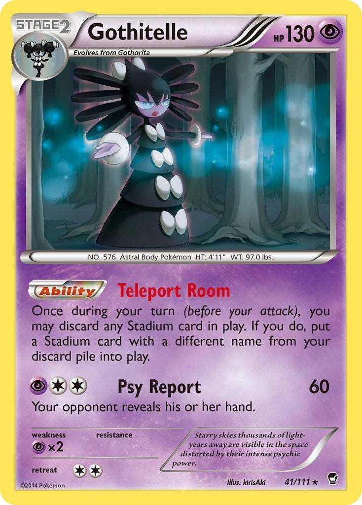 Image for Gothitelle (41/111) (XY - Furious Fists) (FFI) - Pokemon