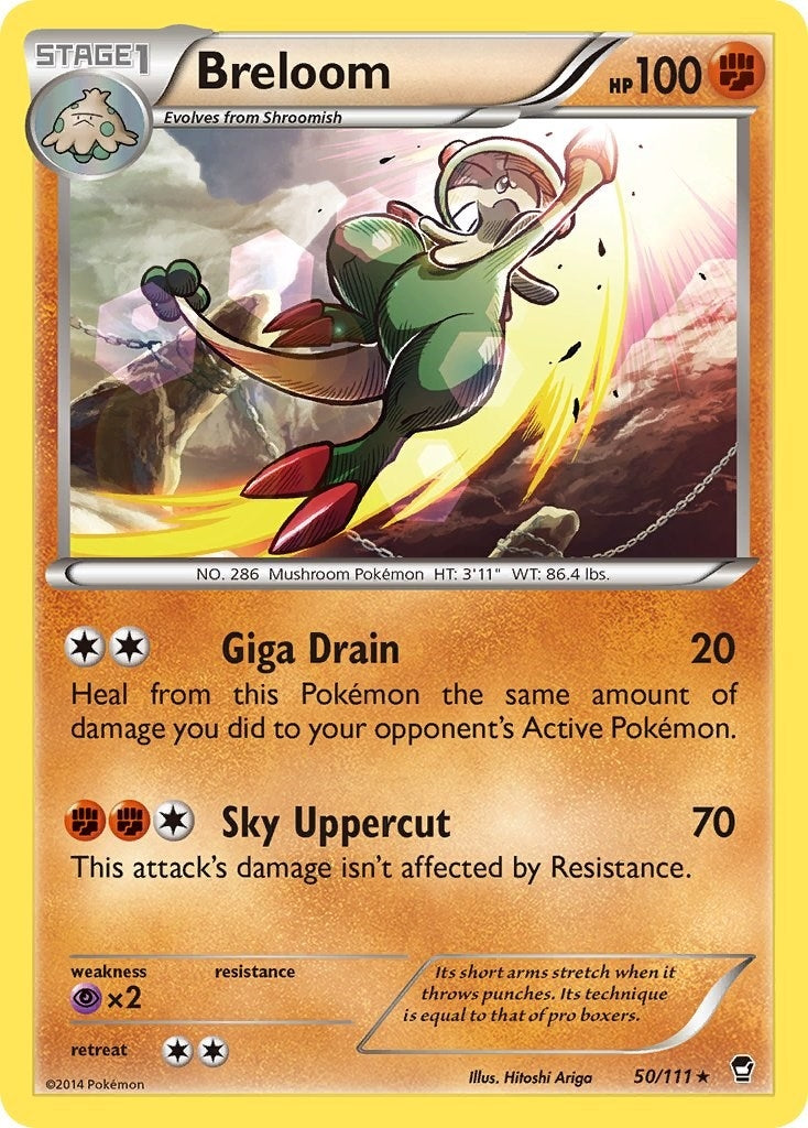Image for Breloom (50/111) (XY - Furious Fists) (FFI) - Pokemon