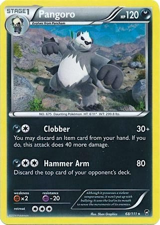 Image for Pangoro - 68/111 (Cracked Ice Holo) (068/111) (Deck Exclusives) (PR) - Pokemon