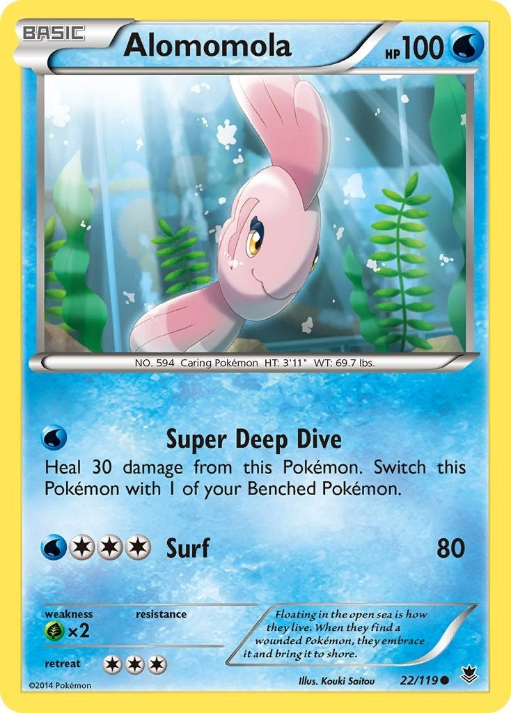 Image for Alomomola (22/119) (XY - Phantom Forces) (PHF) - Pokemon