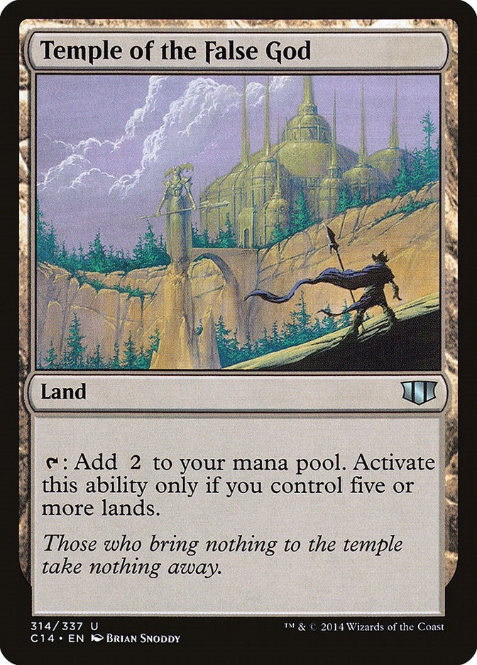 Temple of the False God (314) (Commander 2014)