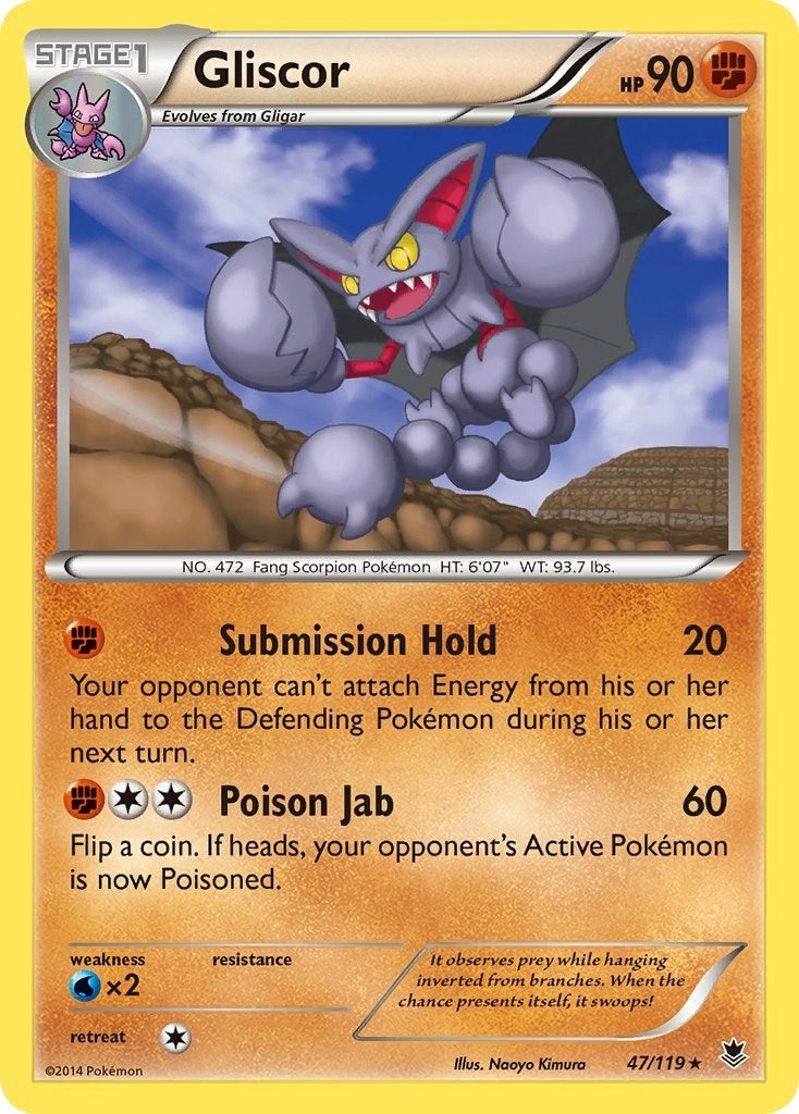 Image for Gliscor (47/119) (XY - Phantom Forces) (PHF) - Pokemon