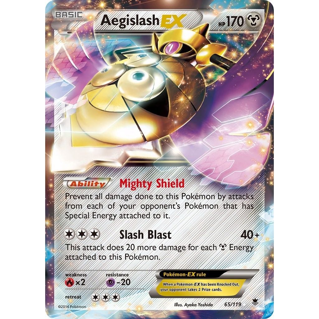 Image for Aegislash EX (65/119) (XY - Phantom Forces) - Pokemon