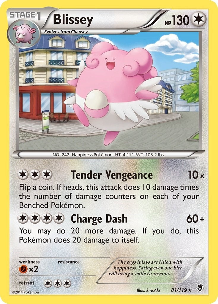 Image for Blissey (81/119) (XY - Phantom Forces) (PHF) - Pokemon