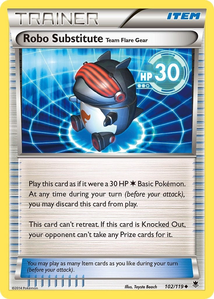 Image for Robo Substitute (102/119) (XY - Phantom Forces) (PHF) - Pokemon