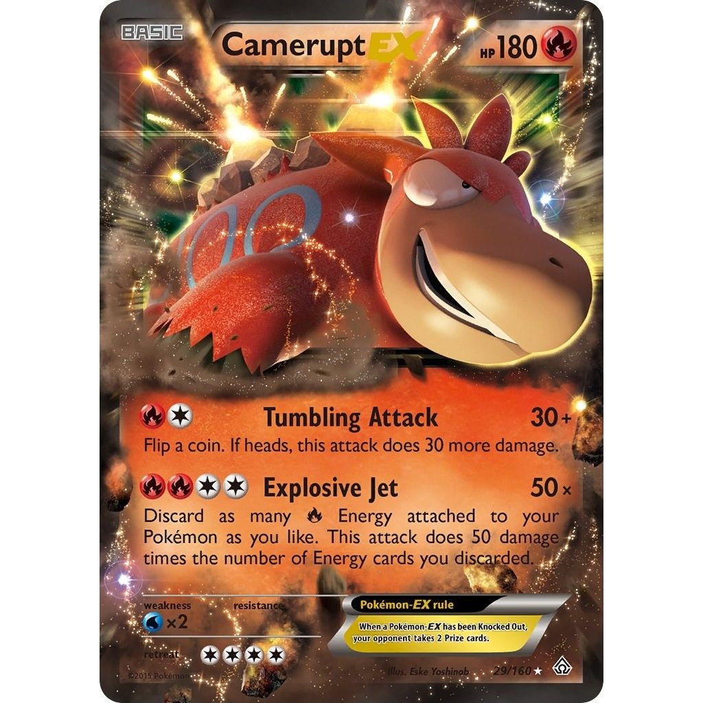 Image for Camerupt EX (29/160) (XY - Primal Clash) - Pokemon