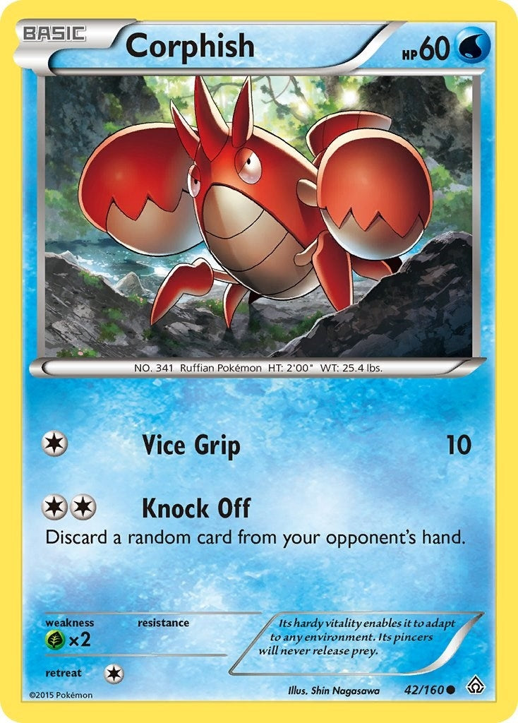 Image for Corphish (42/160) (XY - Primal Clash) (PRC) - Pokemon