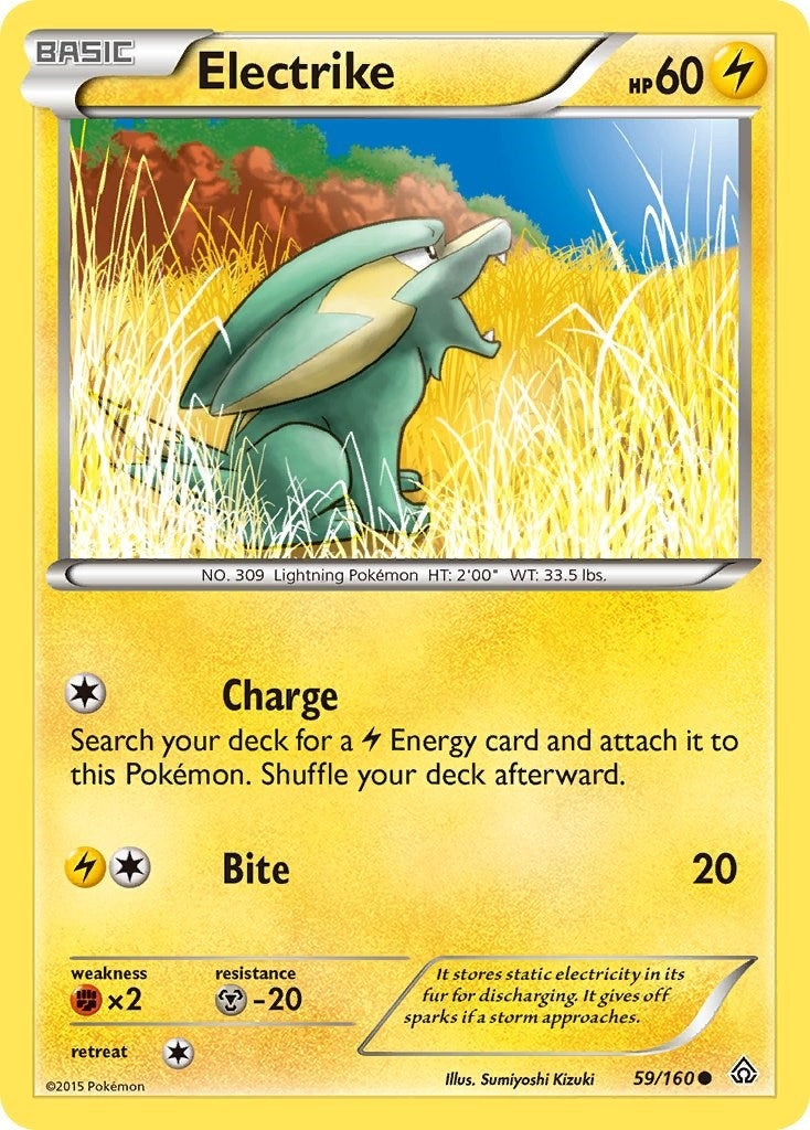 Image for Electrike (59/160) (XY - Primal Clash) (PRC) - Pokemon