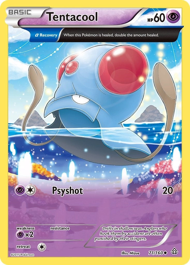 Image for Tentacool (Alpha) (71/160) (XY - Primal Clash) (PRC) - Pokemon