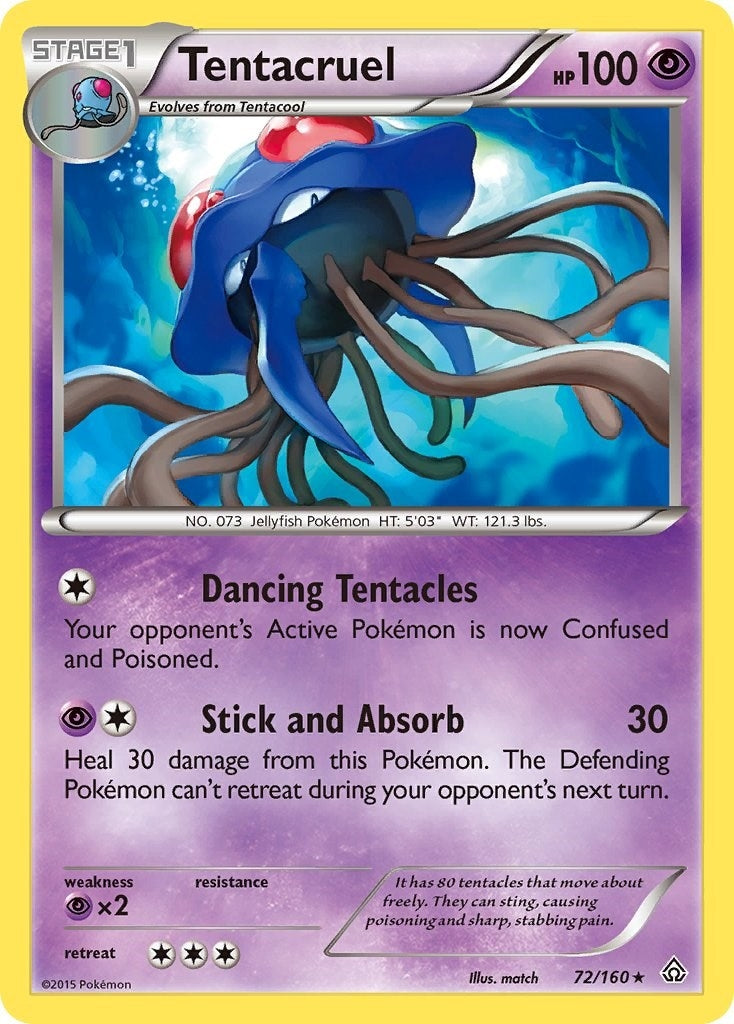 Image for Tentacruel (72/160) (XY - Primal Clash) (PRC) - Pokemon