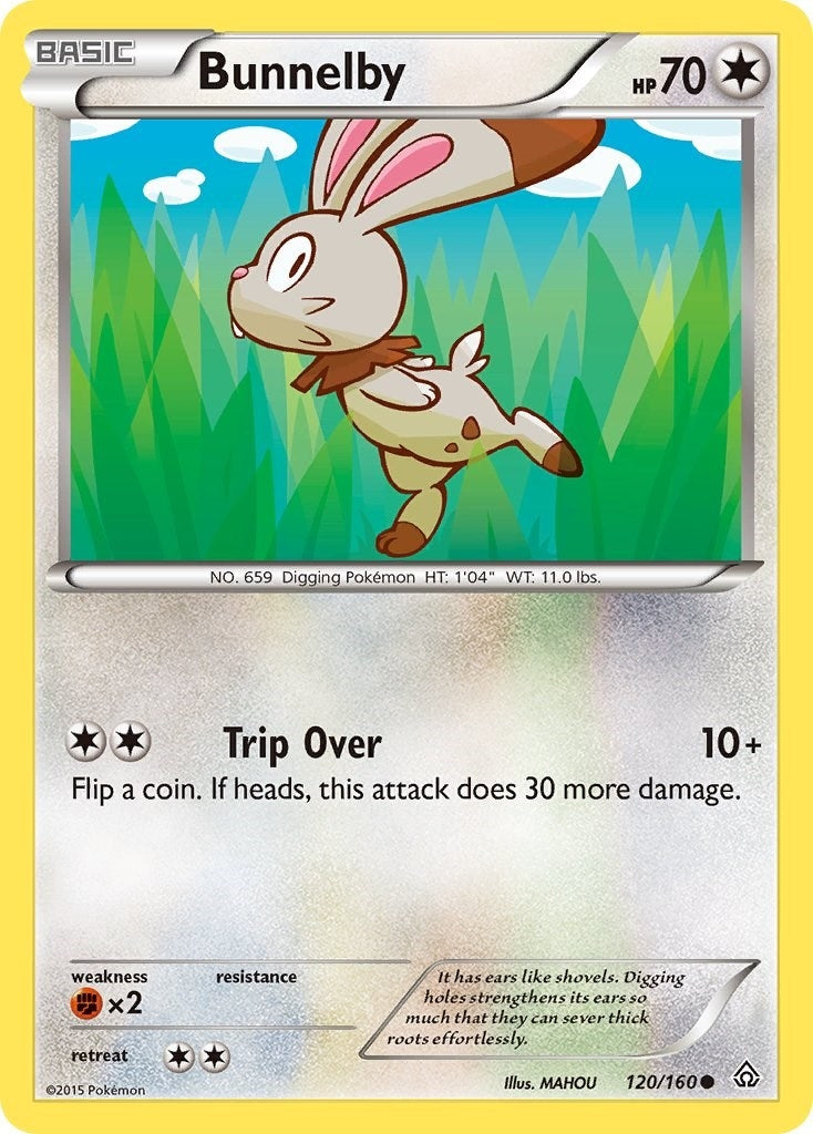 Image for Bunnelby (120/160) (XY - Primal Clash) (PRC) - Pokemon