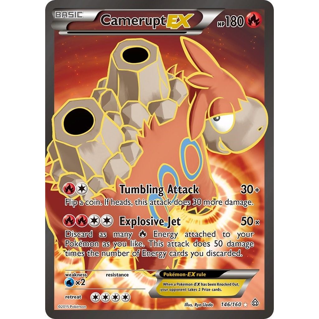 Image for Camerupt EX (146 Full Art) (146/160) (XY - Primal Clash) - Pokemon