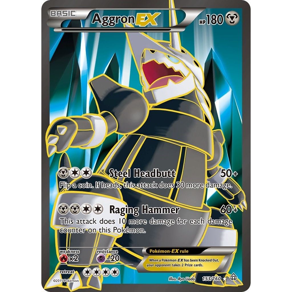 Image for Aggron EX (153 Full Art) (153/160) (XY - Primal Clash) - Pokemon