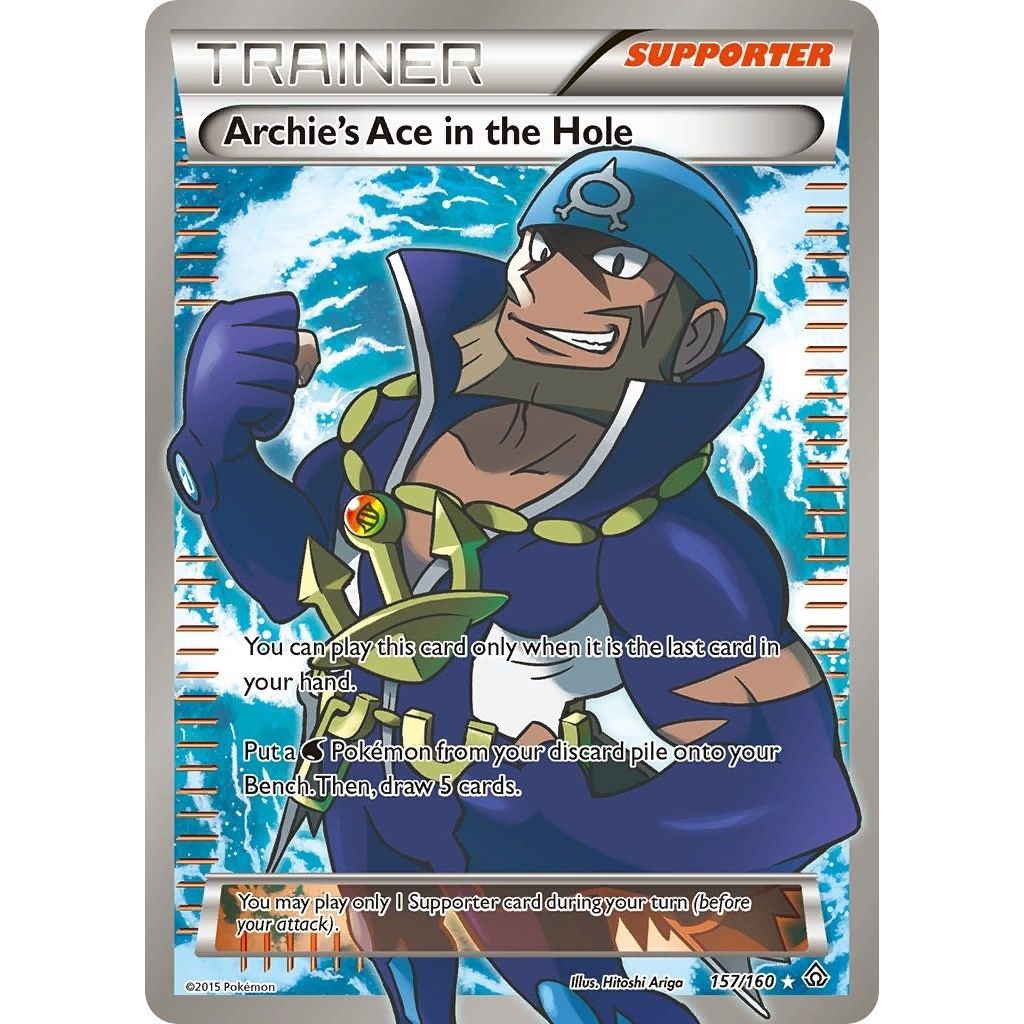 Image for Archie's Ace in the Hole (157 Full Art) (157/160) (XY - Primal Clash) - Pokemon