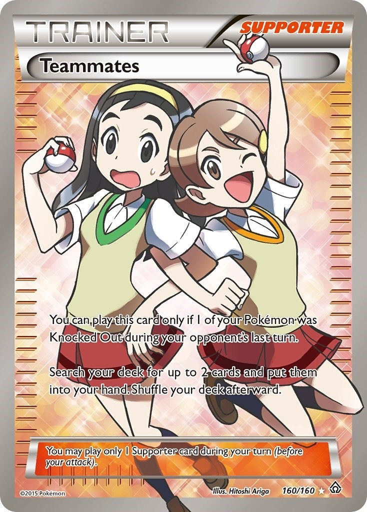 Image for Teammates (160 Full Art) (160/160) (XY - Primal Clash) (PRC) - Pokemon