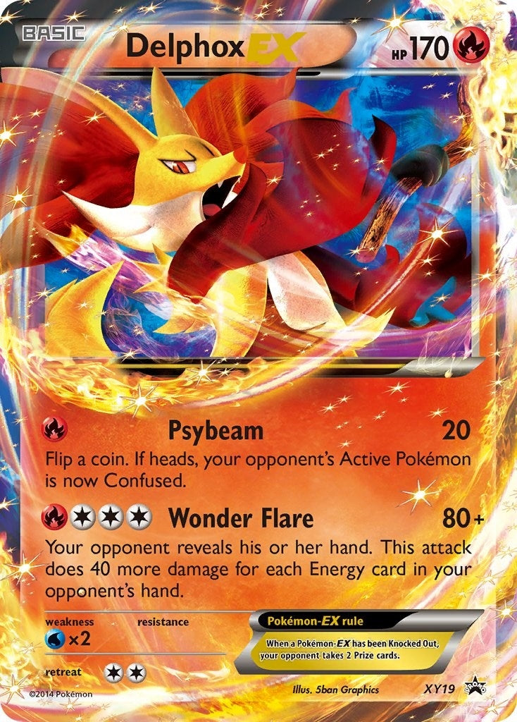Image for Delphox EX - XY19 (XY19) (XY Promos) (PR) - Pokemon
