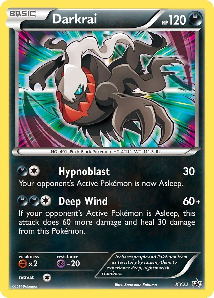 Image for Darkrai - XY22 (XY22) (XY Promos) (PR) - Pokemon