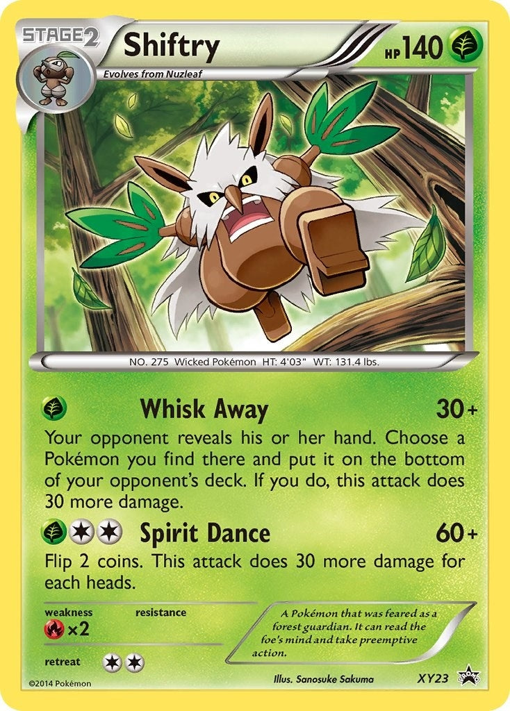 Image for Shiftry - XY23 (XY23) (XY Promos) (PR) - Pokemon
