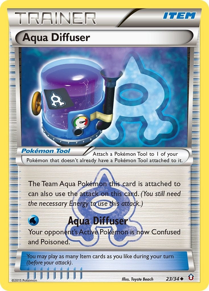 Image for Aqua Diffuser (23/34) (Double Crisis) (DCR) - Pokemon