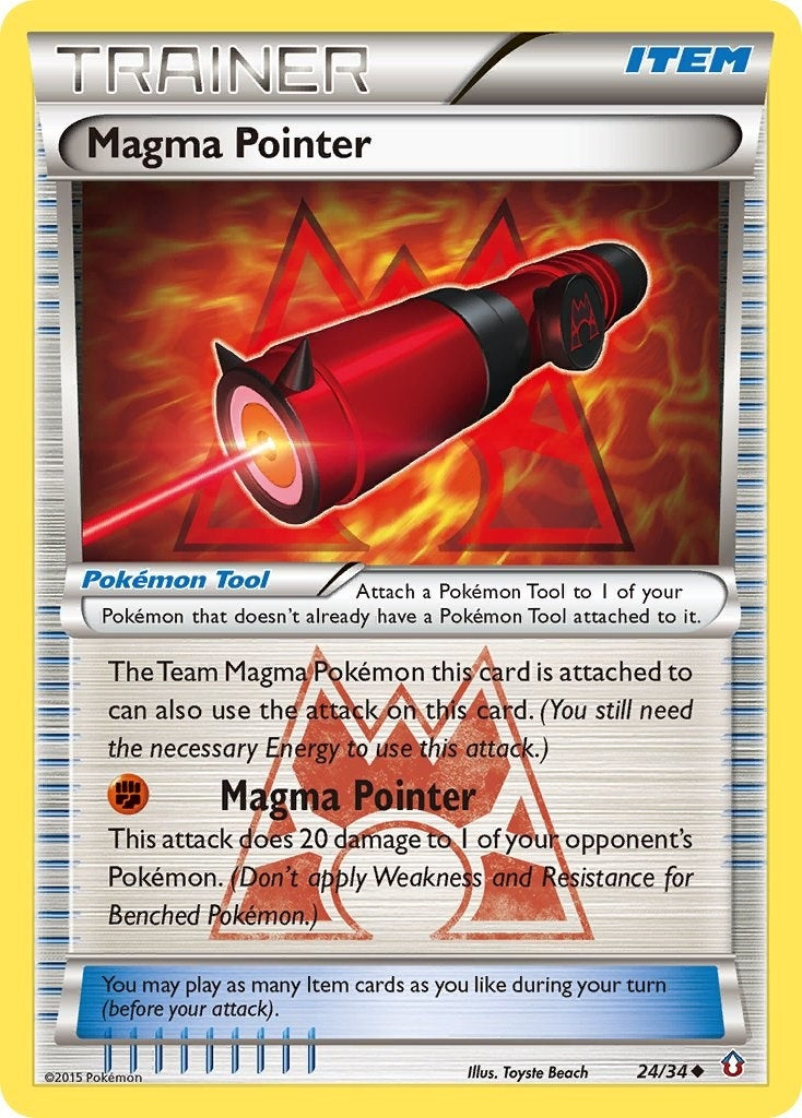 Image for Magma Pointer (24/34) (Double Crisis) (DCR) - Pokemon