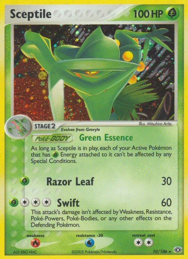 Image for Sceptile (10/106) (EX Emerald) (EM) - Pokemon
