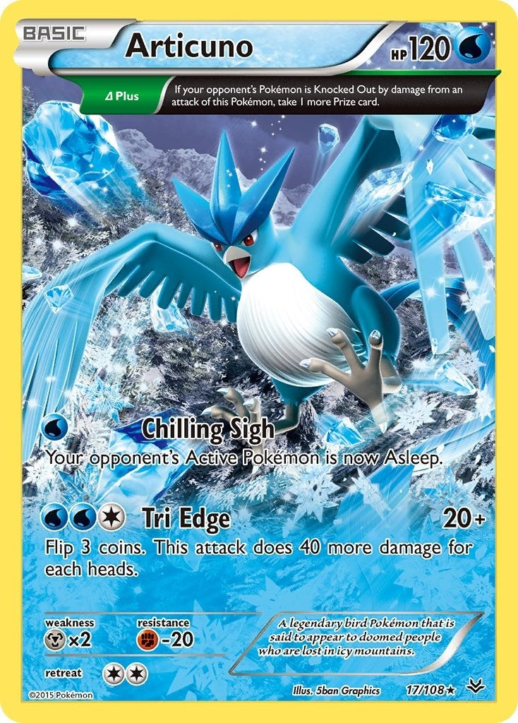 Articuno (17 Delta) (17/108) (XY - Roaring Skies)