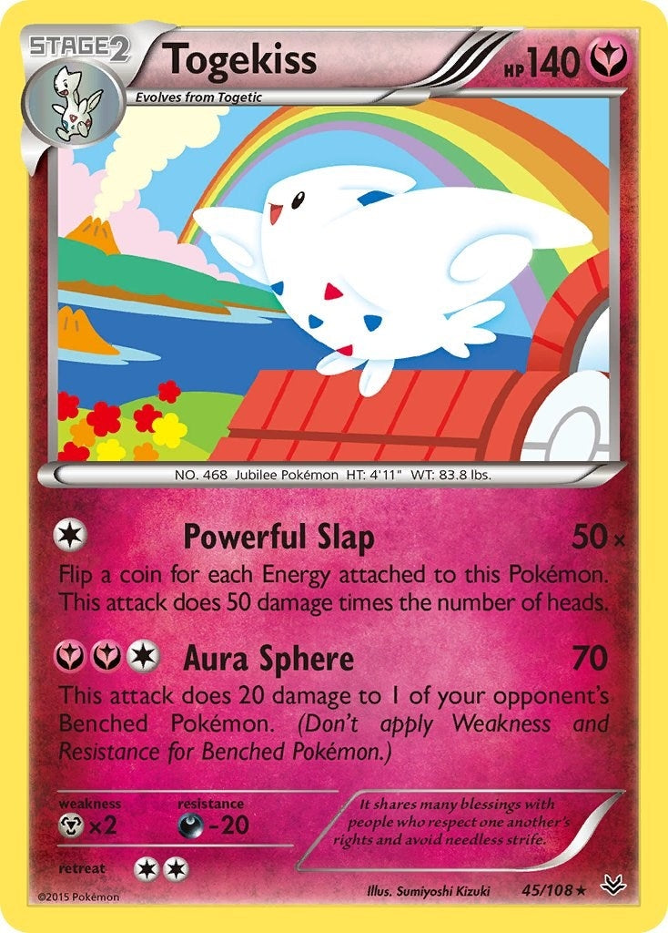 Image for Togekiss (45) (45/108) (XY - Roaring Skies) (ROS) - Pokemon