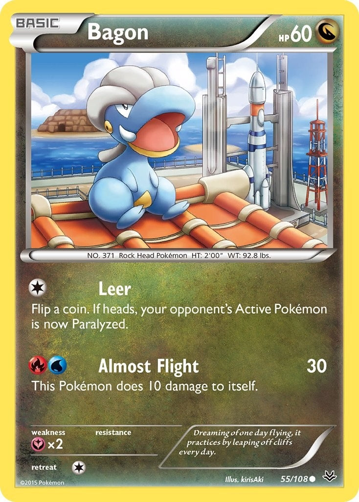 Image for Bagon (55) (55/108) (XY - Roaring Skies) (ROS) - Pokemon