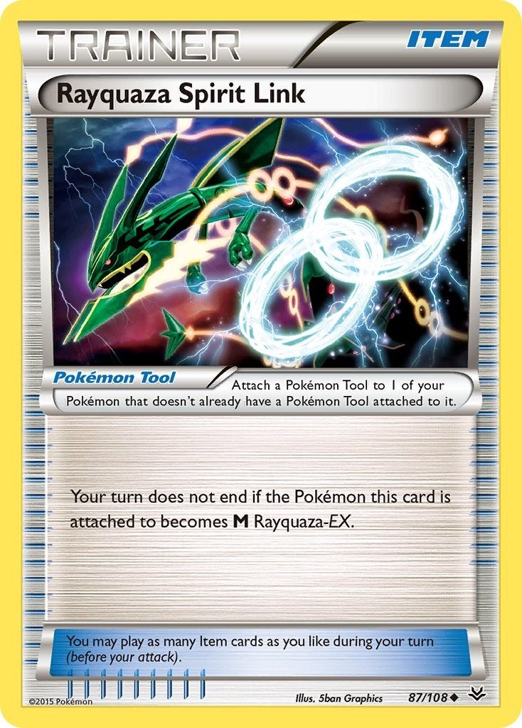 Image for Rayquaza Spirit Link (87/108) (XY - Roaring Skies) (ROS) - Pokemon