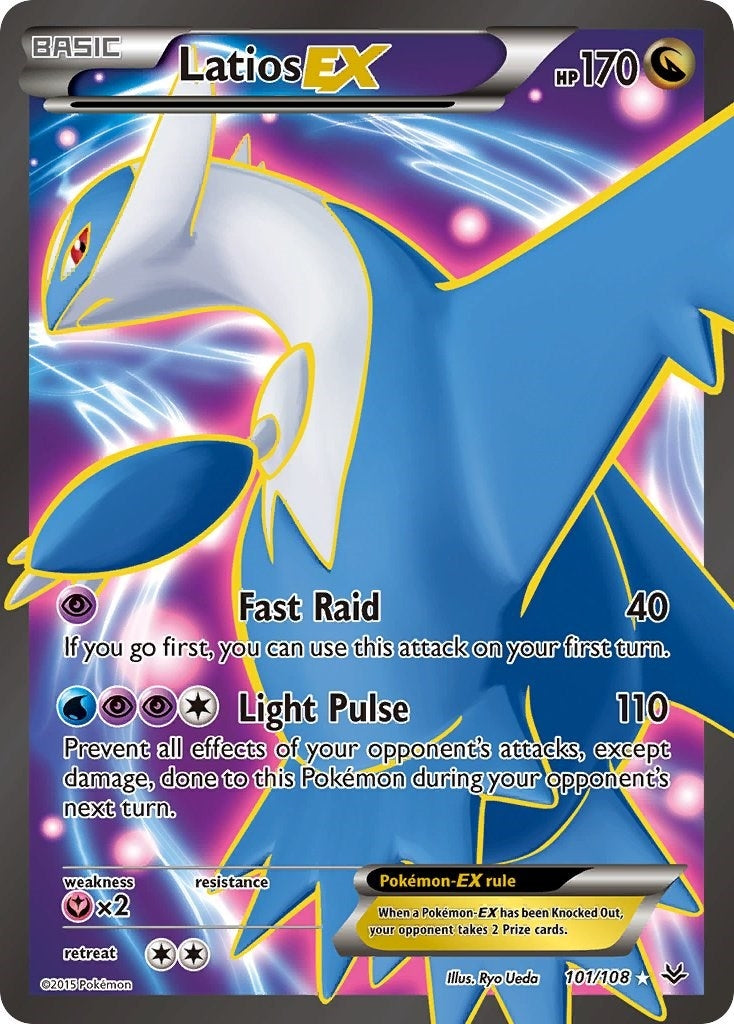 Image for Latios EX (101 Full Art) (101/108) (XY - Roaring Skies) (ROS) - Pokemon