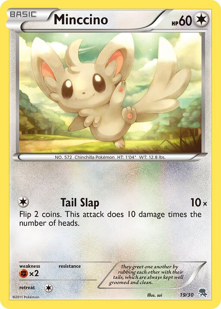 Image for Minccino (#19) (19/30) (BW Trainer Kit: Excadrill & Zoroark) (BLW) - Pokemon