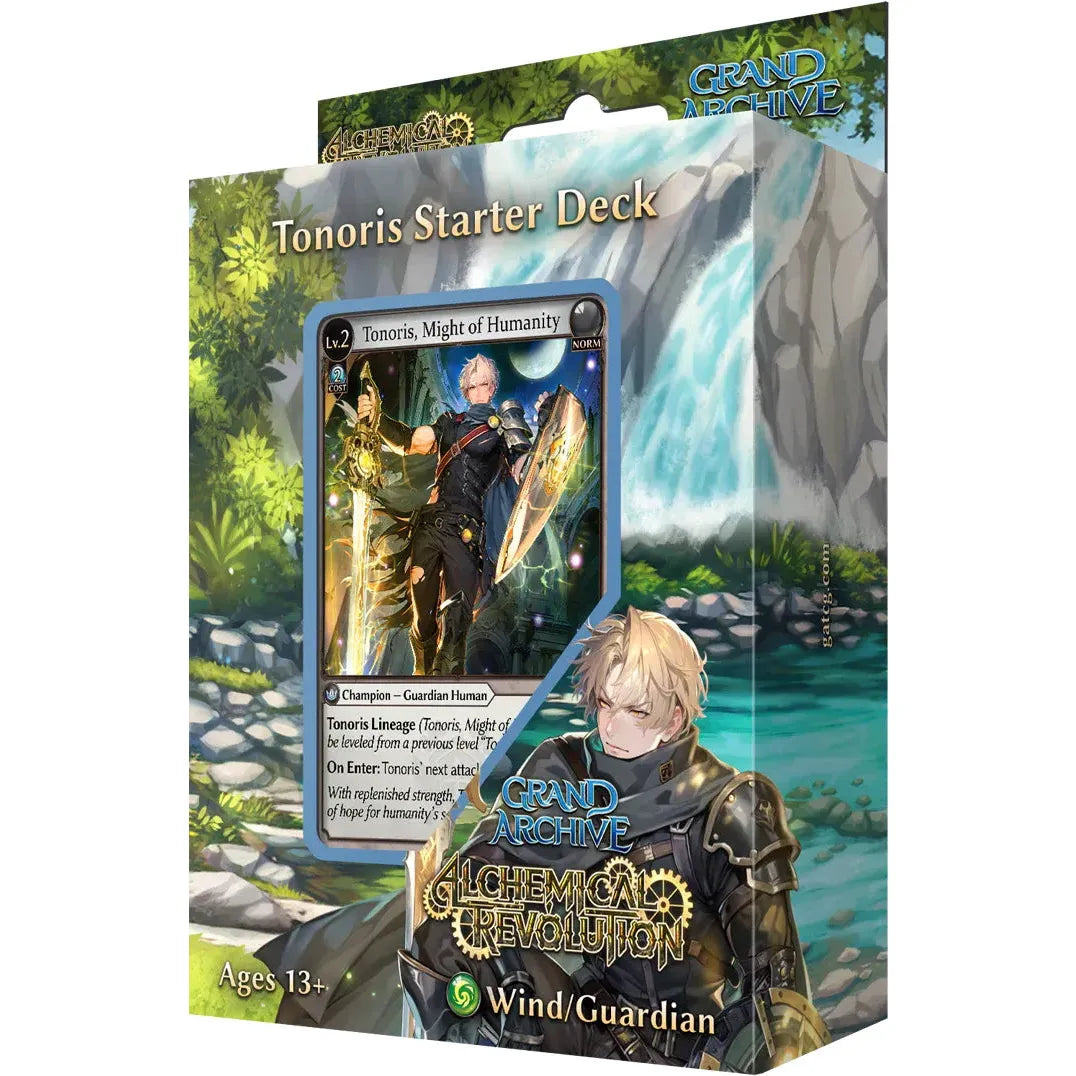 Grand Archive TCG: Alchemical Revolution Starter Deck - Tonoris - PokeBox USA