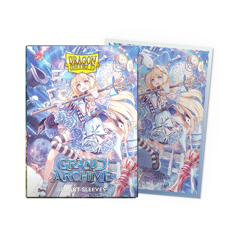 Dragon Shield - Grand Archive - 'Alice Orleane' Matte Textured Back Art Sleeves (BOX OF 100)
