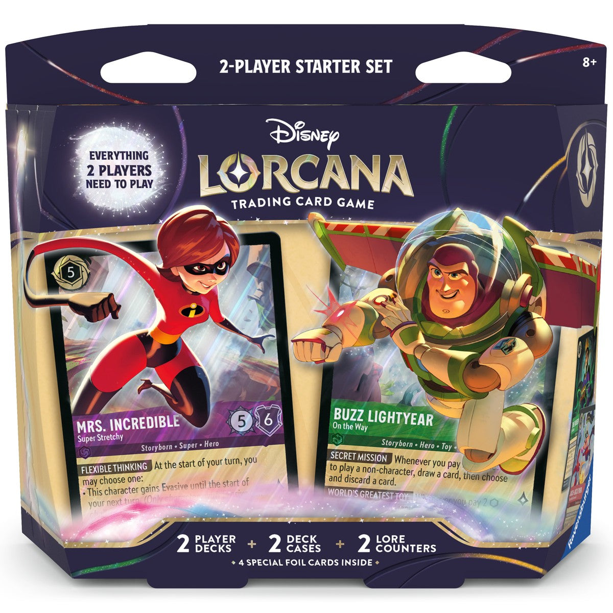 Disney Lorcana TCG - Wilds Unknown: 2-Player Starter Set - PokeBox USA