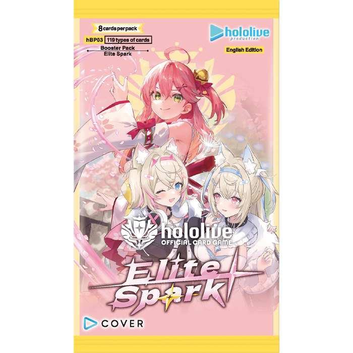 Hololive Official Card Game Vol. 3 Elite Spark Booster Pack