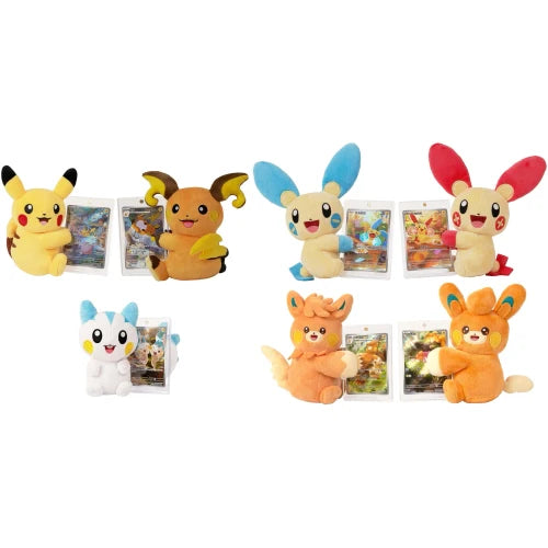 Pokemon TCG: Electric Plush Blind Box (Cuddle Cheek Series) (S-Chinese) (Sealed Case of 6x Tins)