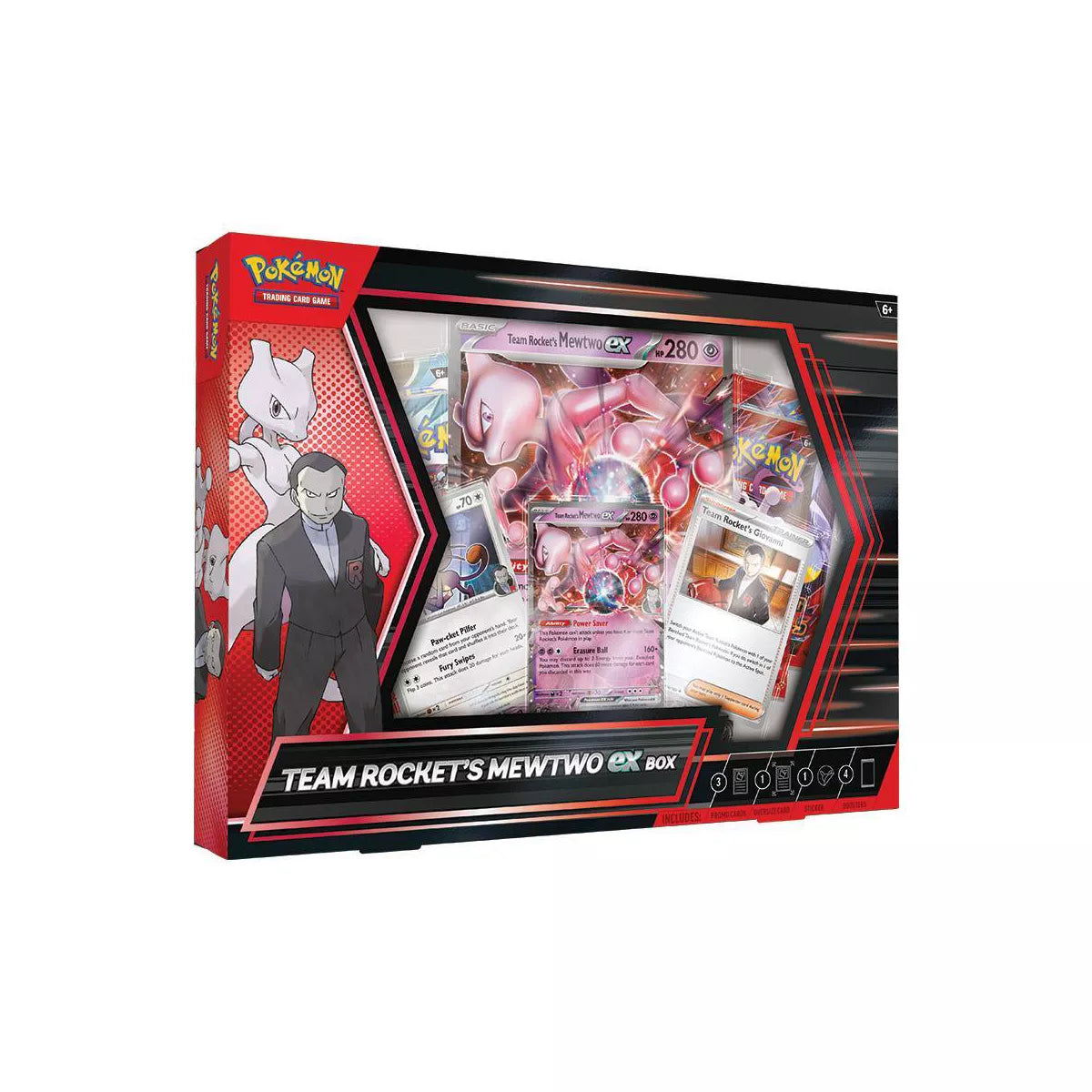 POKÉMON TCG Team Rocket's Mewtwo ex Box