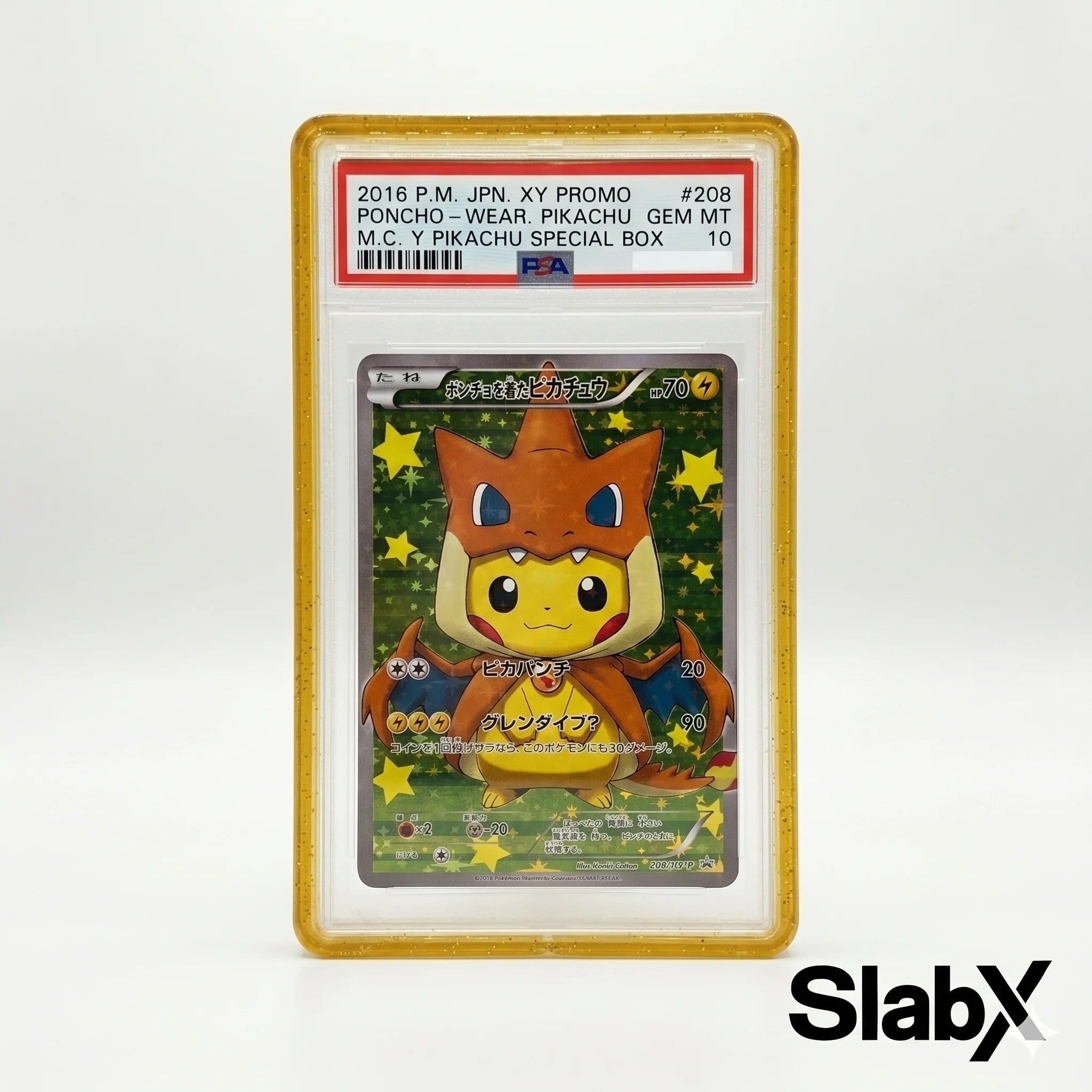 SlabX: Ember Surge - Orange for Standard PSA Slabs