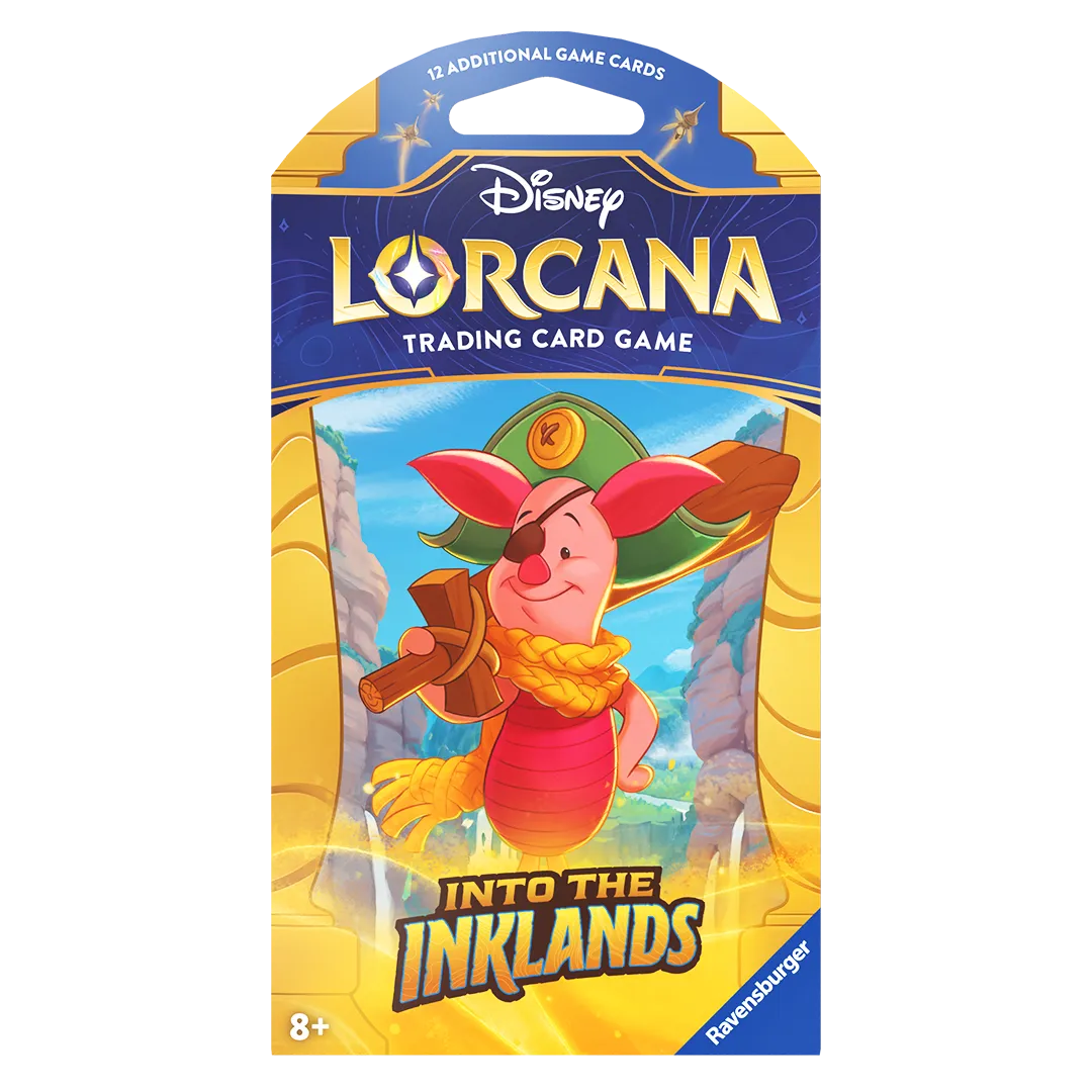 Disney Lorcana TCG - Set 3: Into The Inklands Sleeved Booster Pack - PokeBox USA