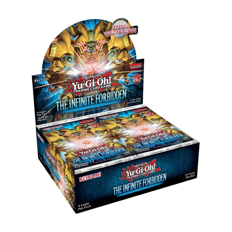 YU-GI-OH! TCG The Infinite Forbidden Booster Box - PokeBox USA