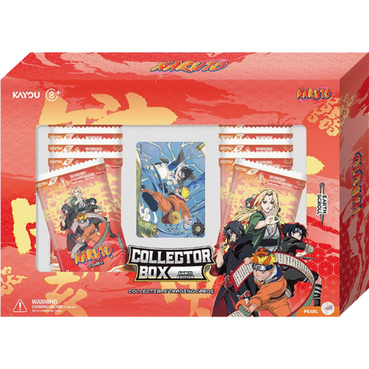 Naruto: Smriti - Earth Scroll 002A Collector Box (10 Packs) - PokeBox USA